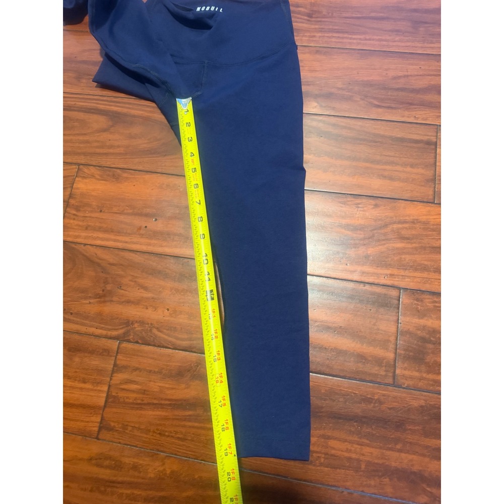 NOBULL High Rise Leggings Bundle Navy Blue Purple Crop Athletic Tights Womens XS - Picture 4 of 14